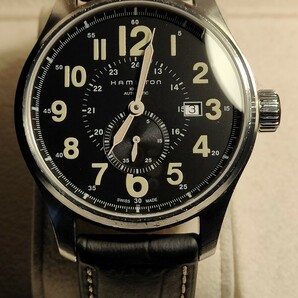 送料無料 Hamilton khaki officer automatic ハミルトン カーキ オフィサー オートマチック 自動巻き 腕時計 Jazz master ジャズマスターの画像4