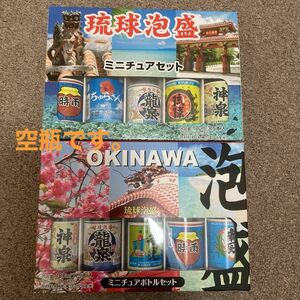 空瓶　泡盛ミニチュアセット１００ｍｌ×５本セット×2箱　沖縄