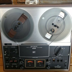 SONY TC-6360A オープンリールデッキ 動作品　カバー 録音済みテープ付　