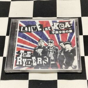 THE RYDERS LIVE CD「LIVE AT KLUB」 ラフィンノーズ スタークラブTHE STAR CLUB パンクLAUGHIN'NOSEライダーズCOBRAコブラ ニューロティカ