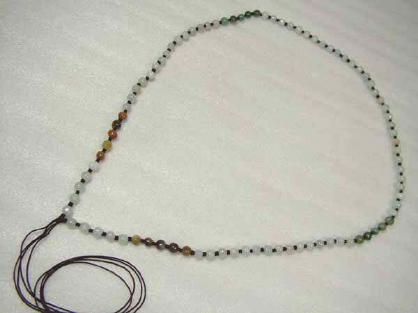 ■ Ryukodo ■ Chaîne pendentif en jade du Myanmar boule de 5 mm Achetez-le maintenant, artisanat, artisanat, perlage, autres