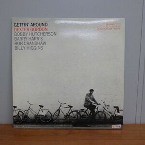 LP レコード GETTIN' AROUND DEXTER GORDON デクスター・ゴードン BST 84204 BLUE NOTE 見本 BNJ 71029