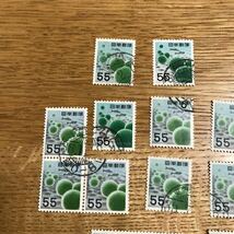 【使用済み】切手　まりも　55円　18枚_画像2