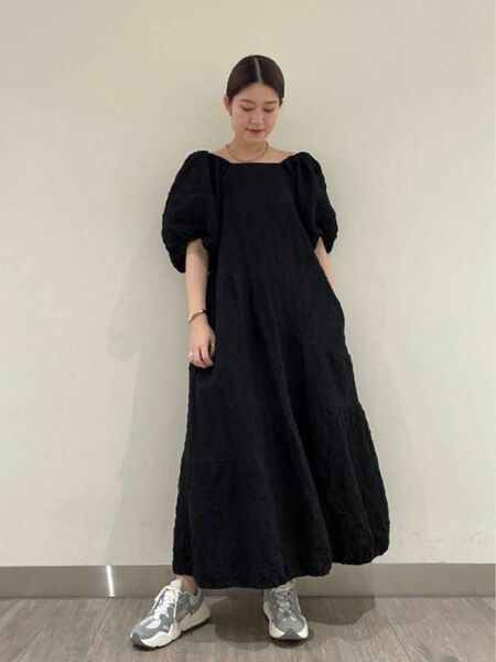 emmi（エミ） 【emmi atelier】ワッシャーコットンワンピース