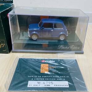 【OAK-3964YH】1円スタート CORGI コーギー 40th anniversary mini ミニカー 1/36 未開封 MINI Island Blue 04504 ミニクーパー レトロの画像4