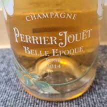 【YYD3281OM】1円～ 未開栓 PERRIER-JOUET BELLE EPOQUE ROSE 2014 ペリエジュエ ベルエポック ロゼ 750ml 12.5% シャンパン 洋酒 果実酒_画像6