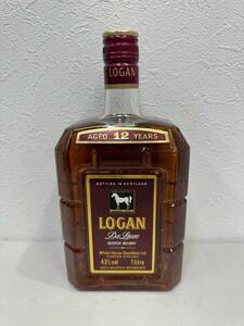 【GY-6378AR】1円~「未開栓」LOGAN AGED12YEARS ローガン 12年 43％ 1litre 1000ml ホワイトホース お酒 洋酒 古酒 スコッチ ウイスキー 