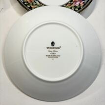 未使用 WEDGWOOD ウェッジウッド カップ&ソーサー 2客 プレート デザートプレート CLIO クリオ 花柄金彩 洋食器 食器 イングランド_画像10