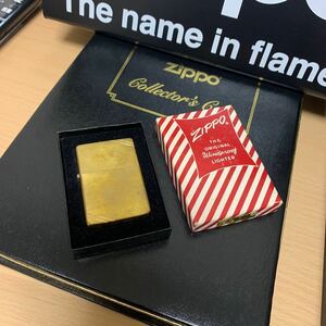 ZIPPO ジッポー VINTAGE ヴィンテージ ビンテージ 1937 REPLICA 37レプリカ SOLID BRASS ソリッドブラス 1986年製 未使用