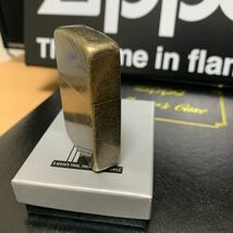 ZIPPO ジッポー 1941 REPLICA 41レプリカ ANTIQUE BRASS BARREL アンティークブラスバレル仕上げ 真鍮古美 2018年製 未使用_画像4