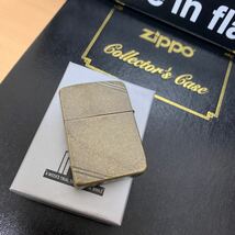 ZIPPO ジッポー 1941 REPLICA 41レプリカ ANTIQUE BRASS BARREL アンティークブラスバレル仕上げ 真鍮古美 2018年製 未使用_画像3