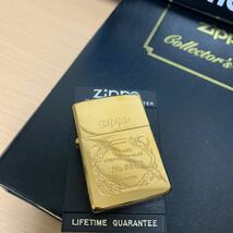 ZIPPO ジッポー THE ONLY ZIPPO IN THE WORLD SOLID BRASS ソリッドブラス #254 1932 ZIPPO 1991 DOUBLE YEAR 1991年製 未使用_画像2