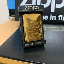 ZIPPO ジッポー THE ONLY ZIPPO IN THE WORLD SOLID BRASS ソリッドブラス #254 1932 ZIPPO 1991 DOUBLE YEAR 1991年製 未使用_画像1