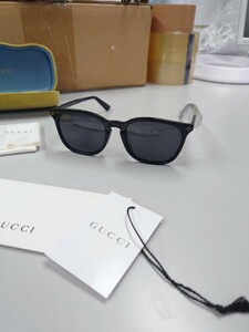 新品　朝倉未来着用モデル　GUCCI　グッチ　サングラス　GG0154SA -001 ユニセックス　アジアンフィット　紫外線カット　UVカット　