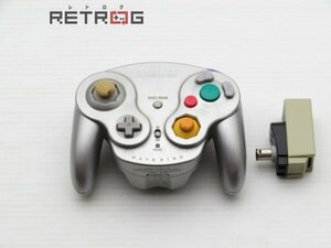 ゲームキューブワイヤレスコントローラー ウェーブバード（シルバー） ゲームキューブ NGC