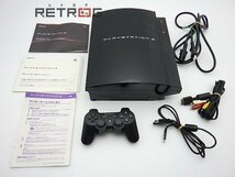 PlayStation3 20GB クリアブラック PS2ソフト動作未確認 CECHB00） PS3_画像1