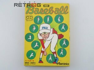 Baseball ベースボール MSX