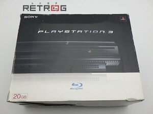 PlayStation3 20GB クリアブラック PS2ソフト動作未確認 CECHB00） PS3