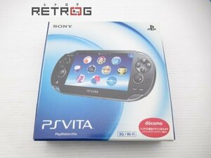 PlayStation Vita本体 3G/Wi-Fiモデル（PCH-1100 AA01 クリスタル・ブラック） PS Vita