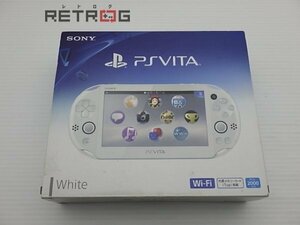 PlayStation Vita本体 Wi-Fiモデル（PCH-2000 ZA12/ホワイト） PS Vita