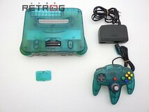 ニンテンドウ64本体（クリアブルー） N64 ニンテンドー64_画像1