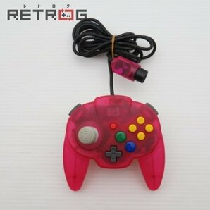 ホリパッドミニ64（トロピカルレッド） N64 ニンテンドー64の画像1