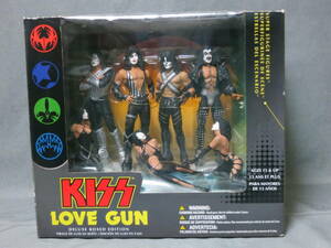 KISS Love Gun Deluxe Boxed Edition マクファーレントイズ キッス ラブ ガン フィギュア　未開封品