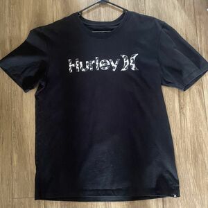 HURLEYハーレー メンズ 半袖 Tシャツ【 L サイズ】レオパードロゴ入り