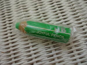 昭和消しゴム★コクヨ★JOYFUL PENCIL色えんぴつ型(みどり)新品