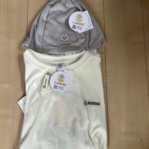 しまむら　＆サウナコラボ　さくまくんTシャツ、サウナハット　キーホルダー付き