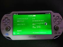 PS Vita PCH-1100 AB02 ３G/Wi-Fi ゲーム4本つき _画像4