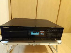 【動作品】パイオニア CDプレーヤー PD-8070 ブラック リモコンなし 本体のみ現状品