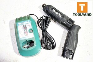 1円スタート!【中古】makita マキタ 7.2V充電式ペンインパクトドライバ TD022D バッテリー1個 充電器 DC07SA