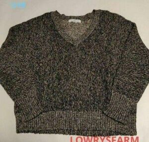 【LOWRYSFARM】Ｍサイズ　ざっくり編みニットセーター