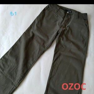 【OZOC】36サイズ　カーキ色　カジュアルパンツ