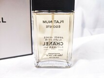 100ml【日本語表記】CHANEL シャネル PLATINUM EGOISTE POUR HOMME シャネル プラチナム エゴイスト オードゥトワレット EDT Tester_画像4