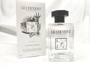 100ml【ほぼ未使用】【送料無料】クヴォン・デ・ミニム Le Couvent des Minimes シンギュラー オーデパルファム サイガ EDP ER