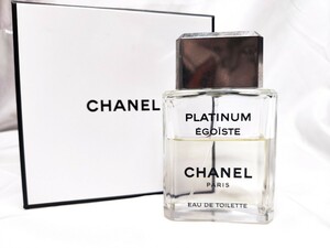 100ml【日本語表記】【送料無料】CHANEL シャネル PLATINUM EGOISTE POUR HOMME シャネル プラチナム エゴイスト オードゥトワレット EDT