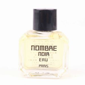 資生堂 香水 希少 ノンブル ノワール オードパルファム NOMBRE NOIR EDP 未使用 ミニボトル サンプル レディース SHISEIDO