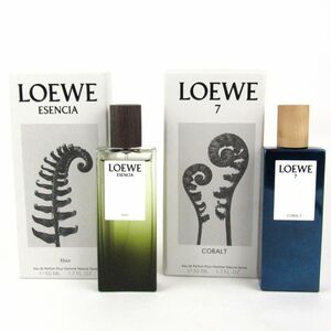 ロエベ 香水 エセンシア/7コバルト EDP 残半量以上 2点セット まとめて フレグランス レディース LOEWE