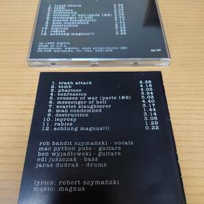 デス スラッシュメタル MAGNUS/SCARLET SLAUGHTERER 1992年 DIGITONオリジナル盤の画像2