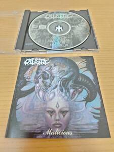 スラッシュメタル　CAUSTIC/MALICIOUS 1993年 オリジナル盤