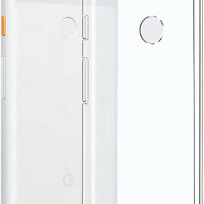 2304212☆ Google Pixel 3a 透明全面保護ケース ソフトケースTPU シリコン ケース 落下防止 超薄型 防指紋（ 透明）の画像1