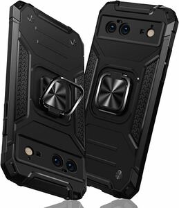 2309226☆ TMUJWS Google Pixel 6 ケース リング 衝撃吸収 耐衝撃 TPU+PCバンパー 二重構造 米軍MIL規格 全面保護カバー 滑り防止