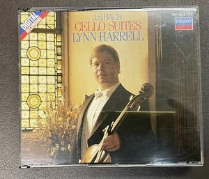 LYNN HARRELL BACH:CELLO SUITES BW 2CD／2329