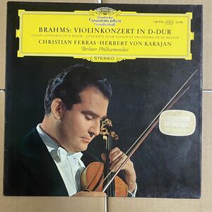 BrahmsChristian FerrasHerbert von Karajan-Berliner PhilharmonikerKonzert Fr Violine Und Orchester D-Dur／2167