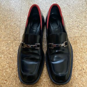 GUCCI ローファー 37C 23.5cm程度　黒 本革