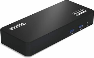 【処分Sale】Plugable 12-in-1 トリプル 4K ディスプレイ USB-C ドッキングステーション　UD-6950PDZ