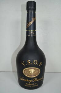 ブランデー サントリー VSOP フロスティボトル 660ml 40% 国産ウイスキー 古酒 未開栓 自宅整理品 Japanese