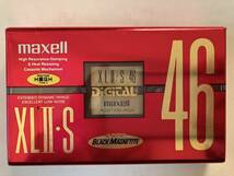 ★新品 未開封 超美品 貴重品★MAXELL XLⅡ-S ハイポジション TYPEⅡ カセットテープ 46分 コレクション向き 美品_画像1